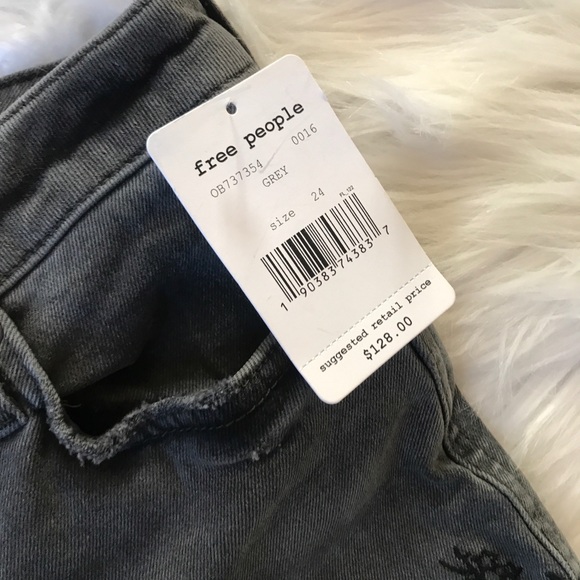 Free People Gray jeans - Picture 8 of 8